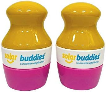 Solar Buddies Refillable Roll On Sunscreen Suncream Lotion Pack Sponge Applicator Pack For Kids, ... | Amazon (US)