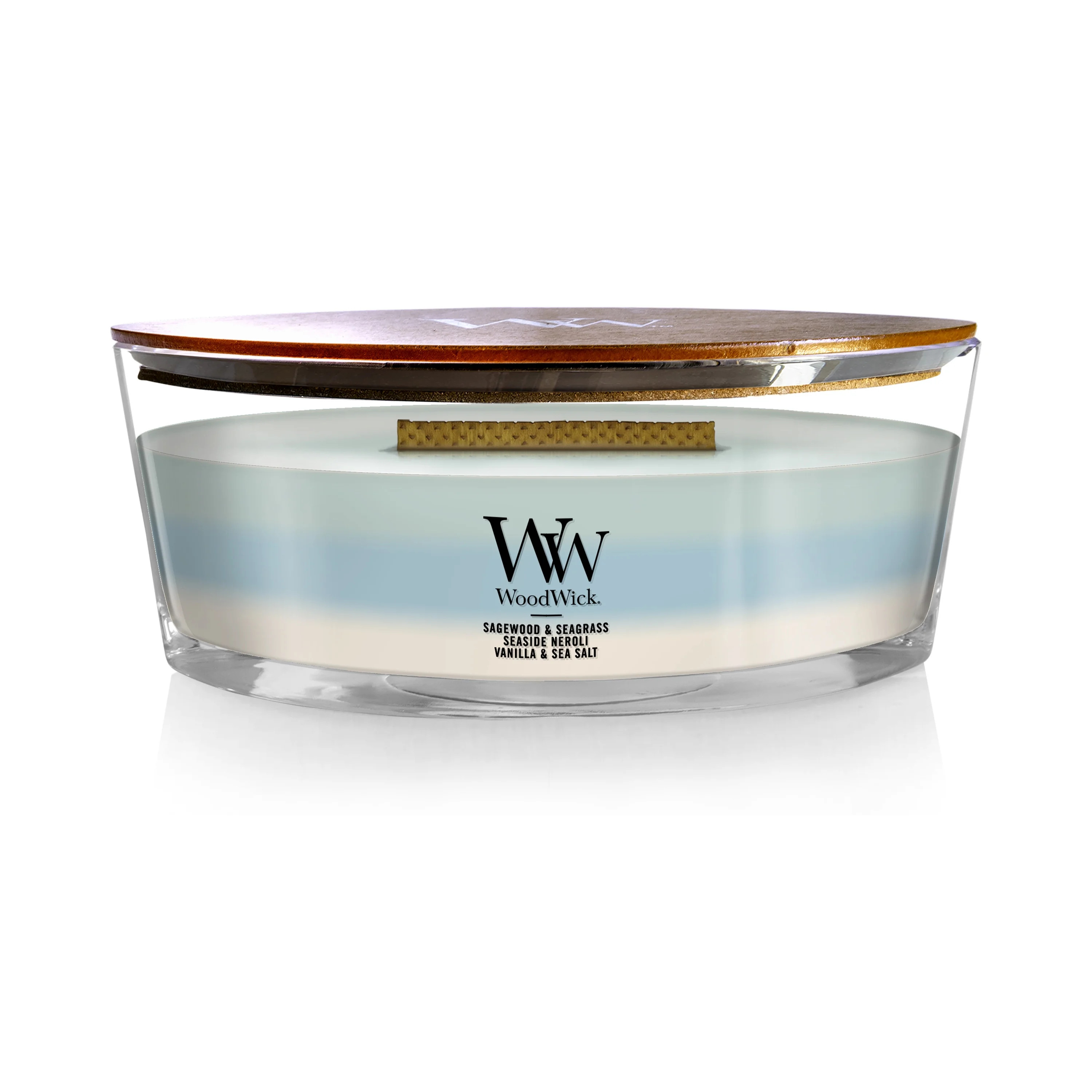 WoodWick Ellipse Scented Candle, Oceanic Trilogy, 16 oz. | Walmart (US)