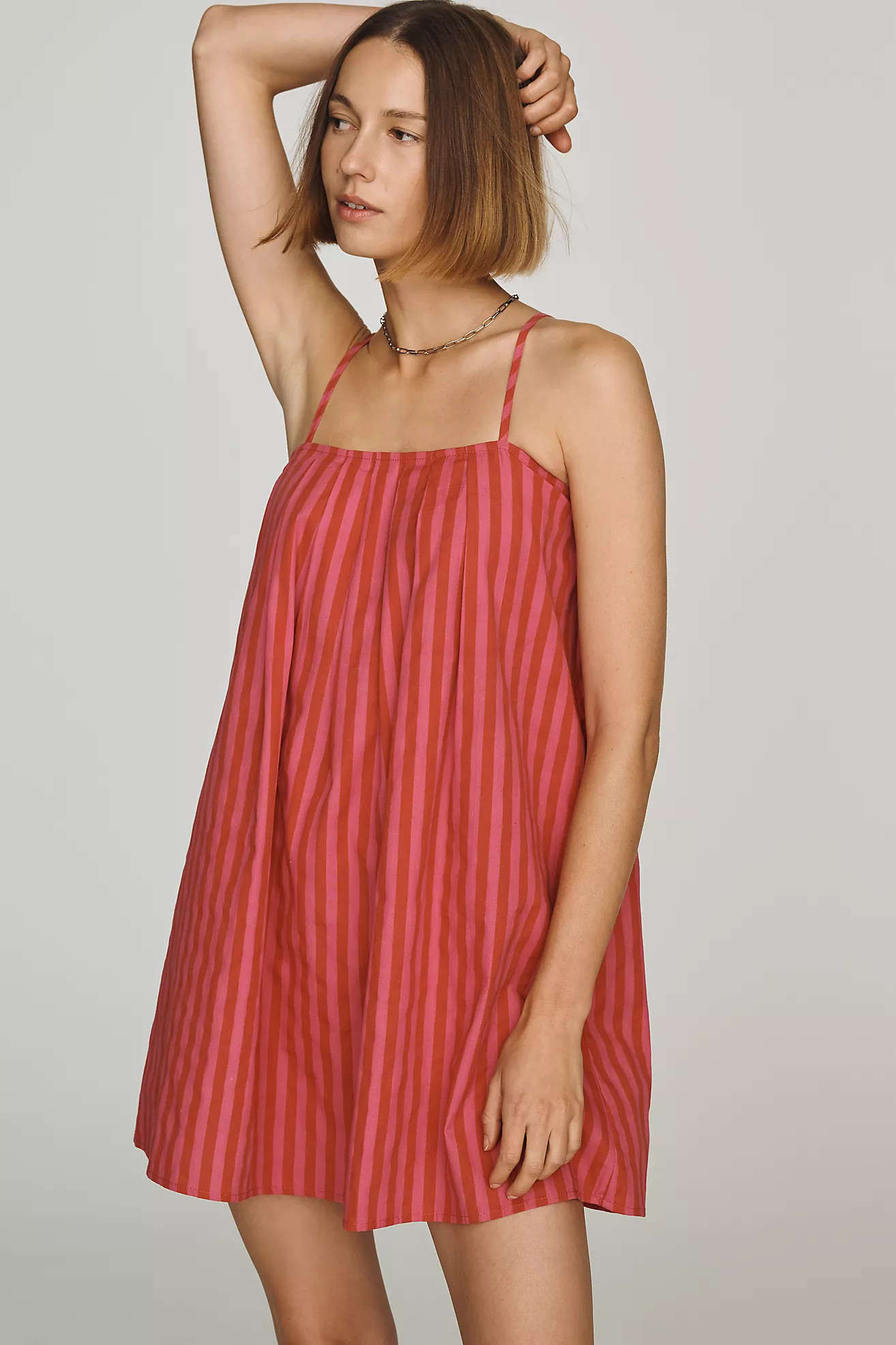 RAISONNEL Square-Neck Mini Dress | Anthropologie (US)