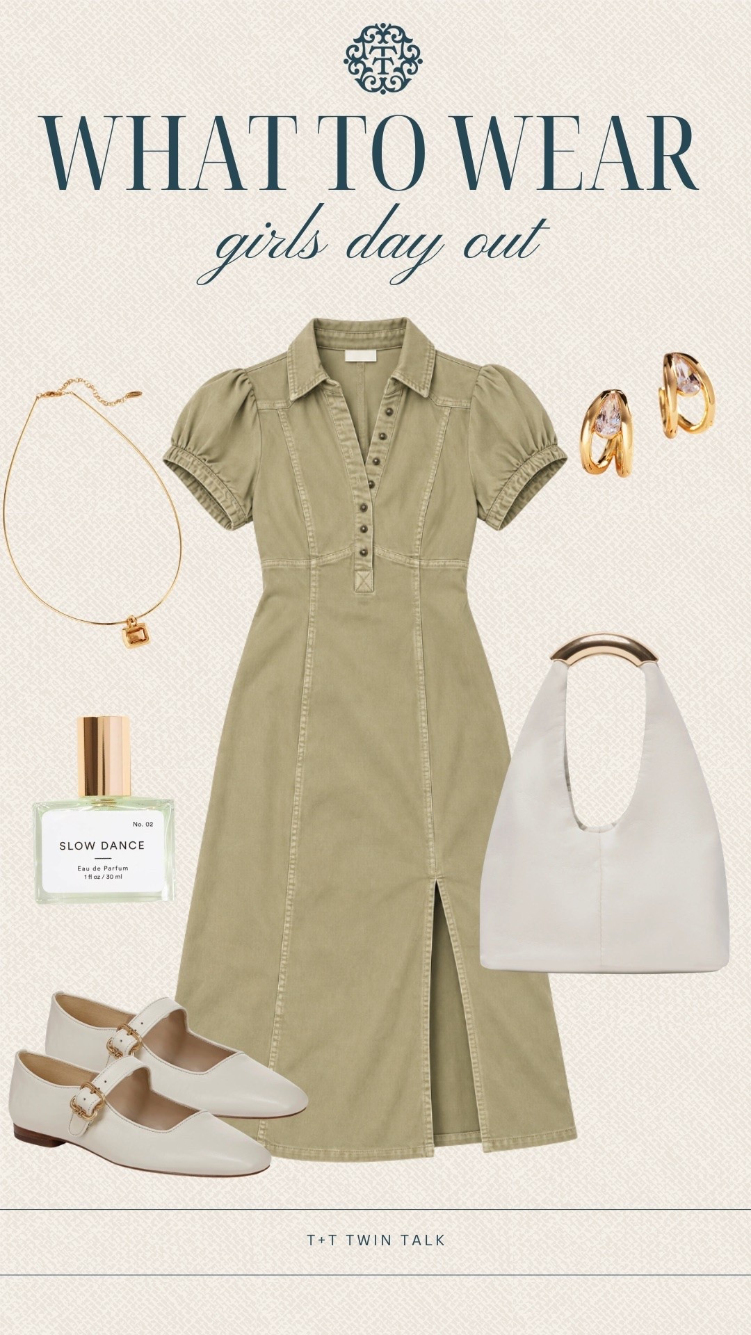T+T, what to wear! This Anthropologie dress is such a cute pick for a girls day out. We’d wear this for lunch, shopping, and spending the day catching up with our favorite girls.

#LTKSeasonal #LTKOver40 #LTKMidsize