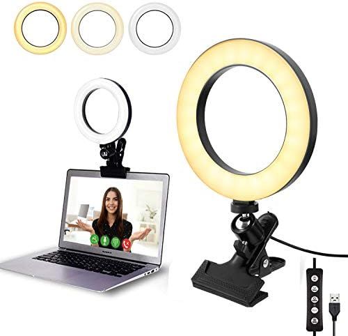 Video Conference Lighting Kit | 6.3" Selfie Ring Light | Video Conferencing | Remote Working | Zo... | Amazon (US)