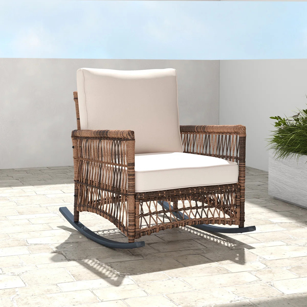 Cinderford Wicker Outdoor Chair | Wayfair North America