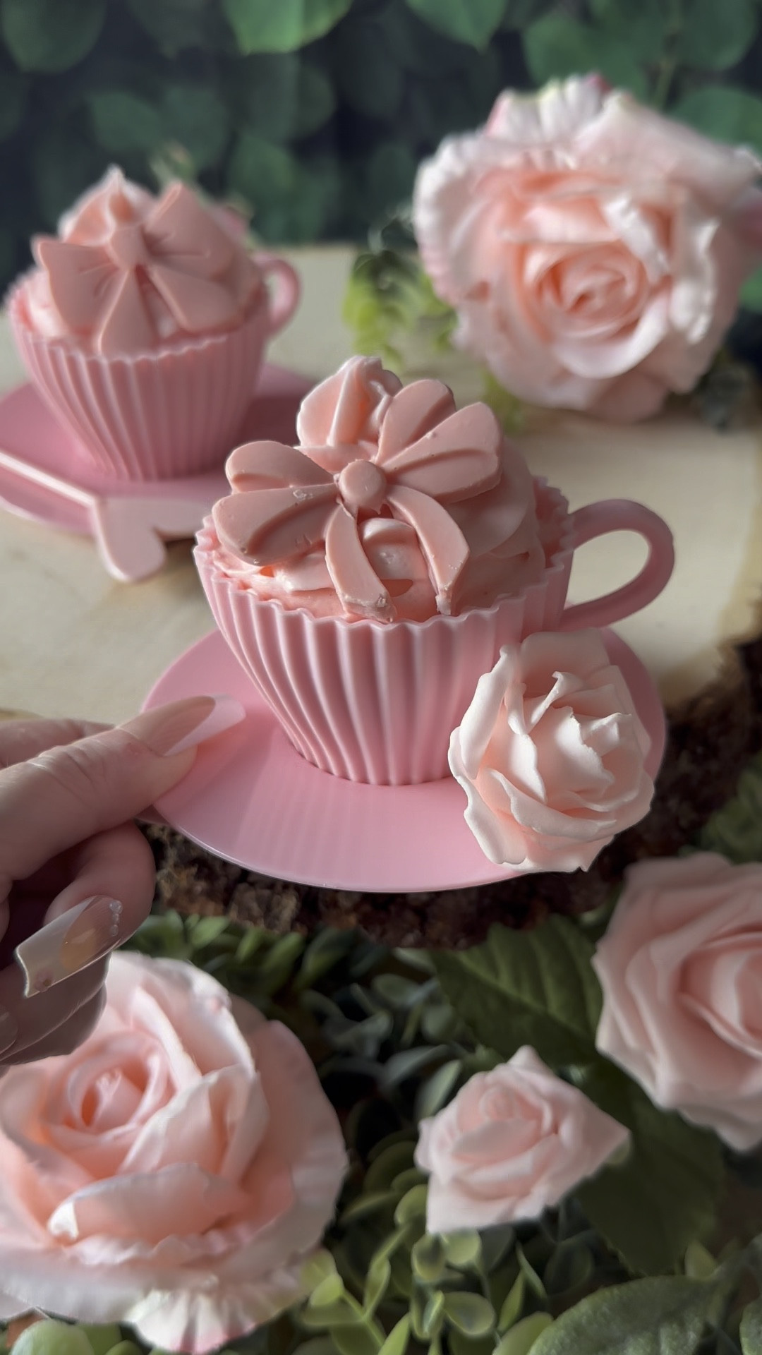 These coquette inspired teacup cupcakes would make the perfect addition to a tea party! 

#LTKSeasonal #LTKParties