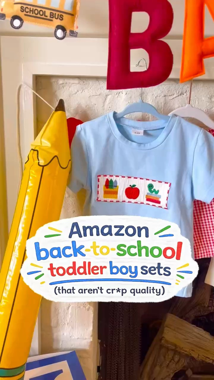 Back To School with Amazon for toddler boys!

#LTKootd #LTKmomlife #LTKKids