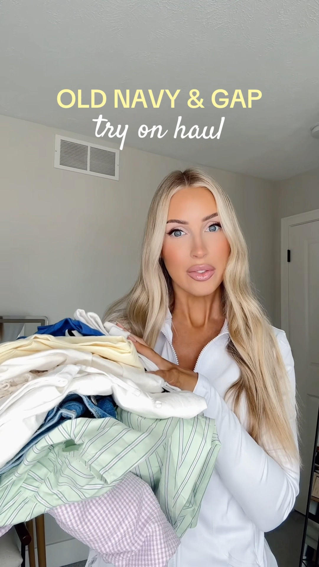 GAP & Old Navy spring try on haul 🌼 wearing a size S & 4 in everything 

#LTKSaleAlert #LTKootd #LTKTall