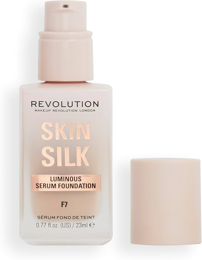 Revolution Beauty London, Skin Silk Serum Foundation, Light to Medium Coverage, Lightweight & Rad... | Amazon (US)