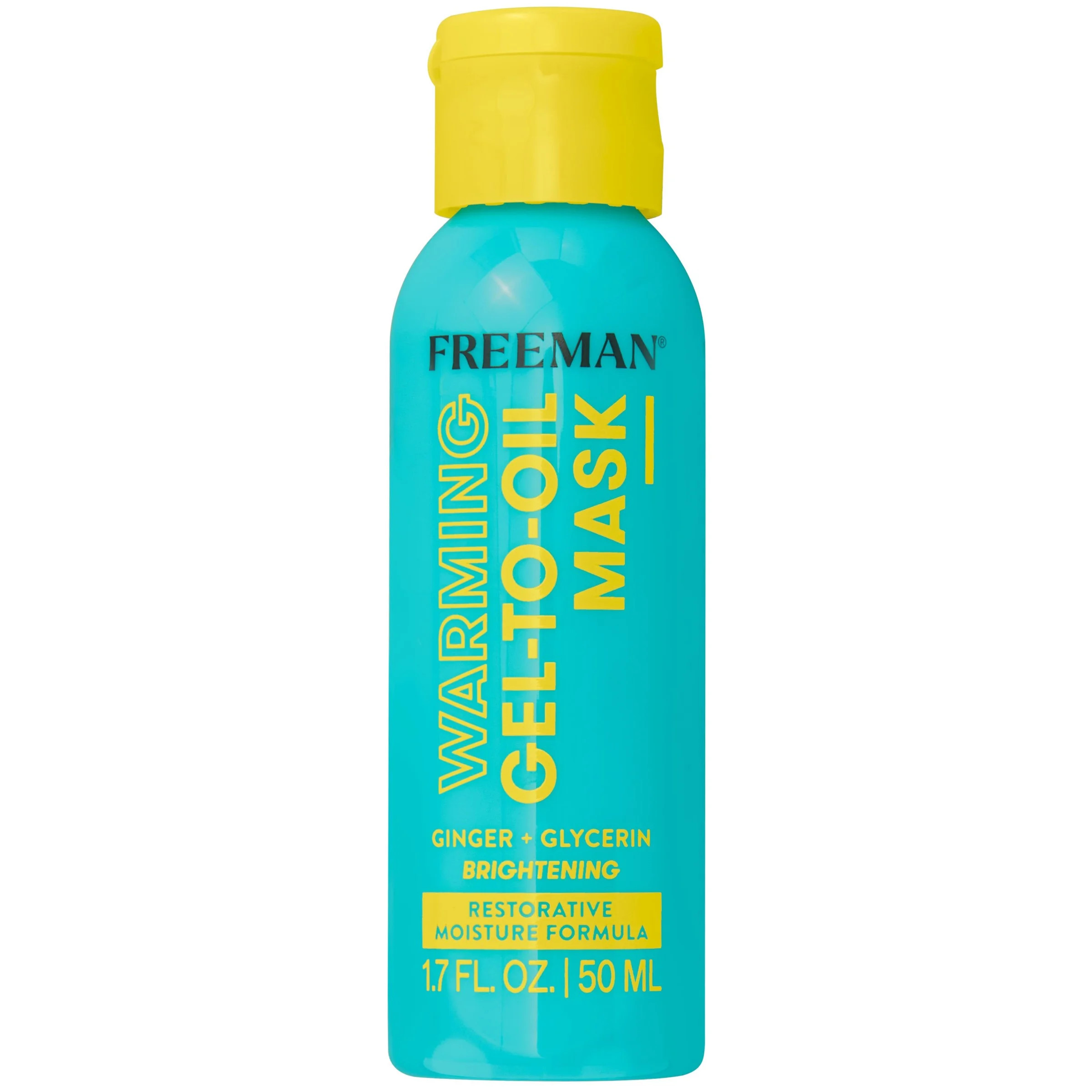 Freeman Skincare Restorative Moisturizing & Brightening Warming Gel-to-Oil Facial Mask - Walmart.... | Walmart (US)