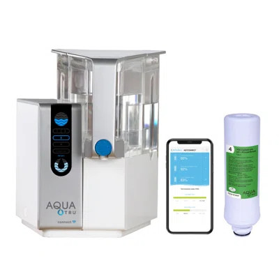 AquaTru Alkaline Connect Smart Countertop Water Purifier for PFAS with App No Plumbing BPA Free | Wayfair North America