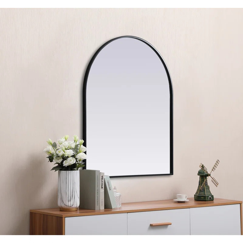 Sabine Metal Arch Wall Mirror | Joss & Main