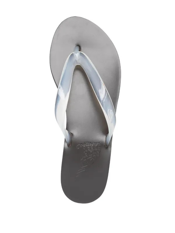 Ancient Greek Sandals Saionara Jelly Flip Flops | White | FARFETCH UK | Farfetch Global