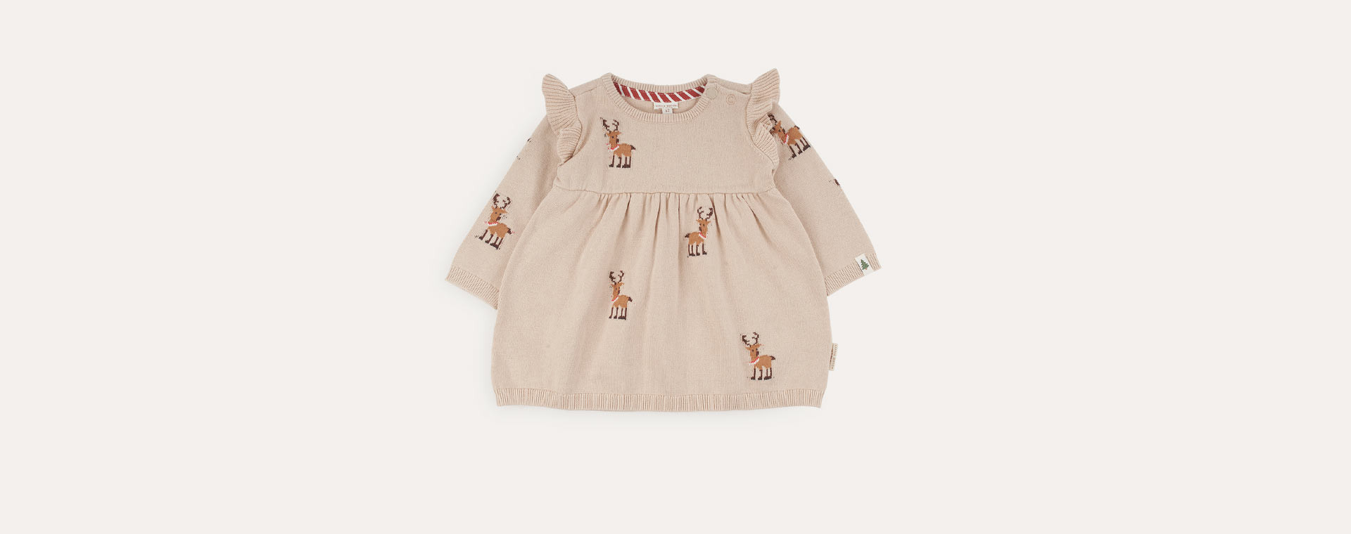 Knitted Christmas Dress | KIDLY