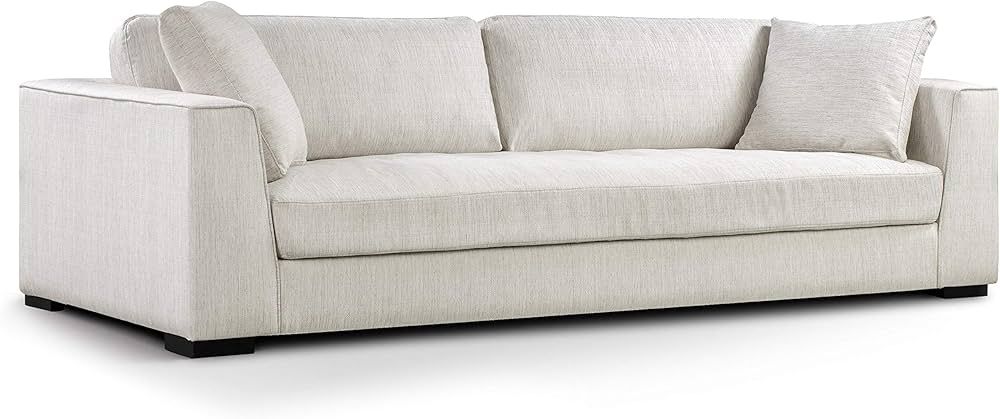 POLY & BARK Capri Fabric Sofa, Bright Ash | Amazon (US)