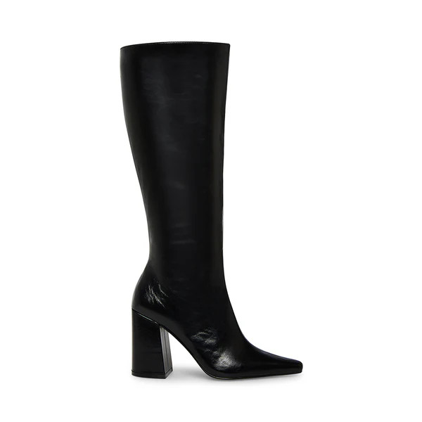 ZELDA BLACK LEATHER | Steve Madden (US)