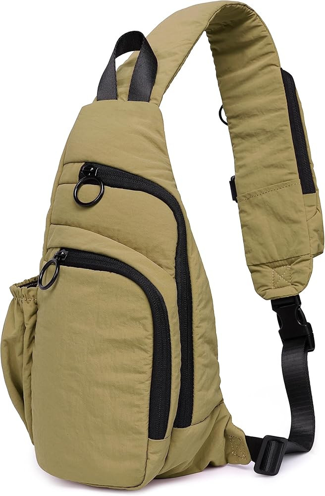 ODODOS Crossbody Sling Bag with Adjustable Straps Small Backpack Lightweight Daypack for Casual H... | Amazon (US)