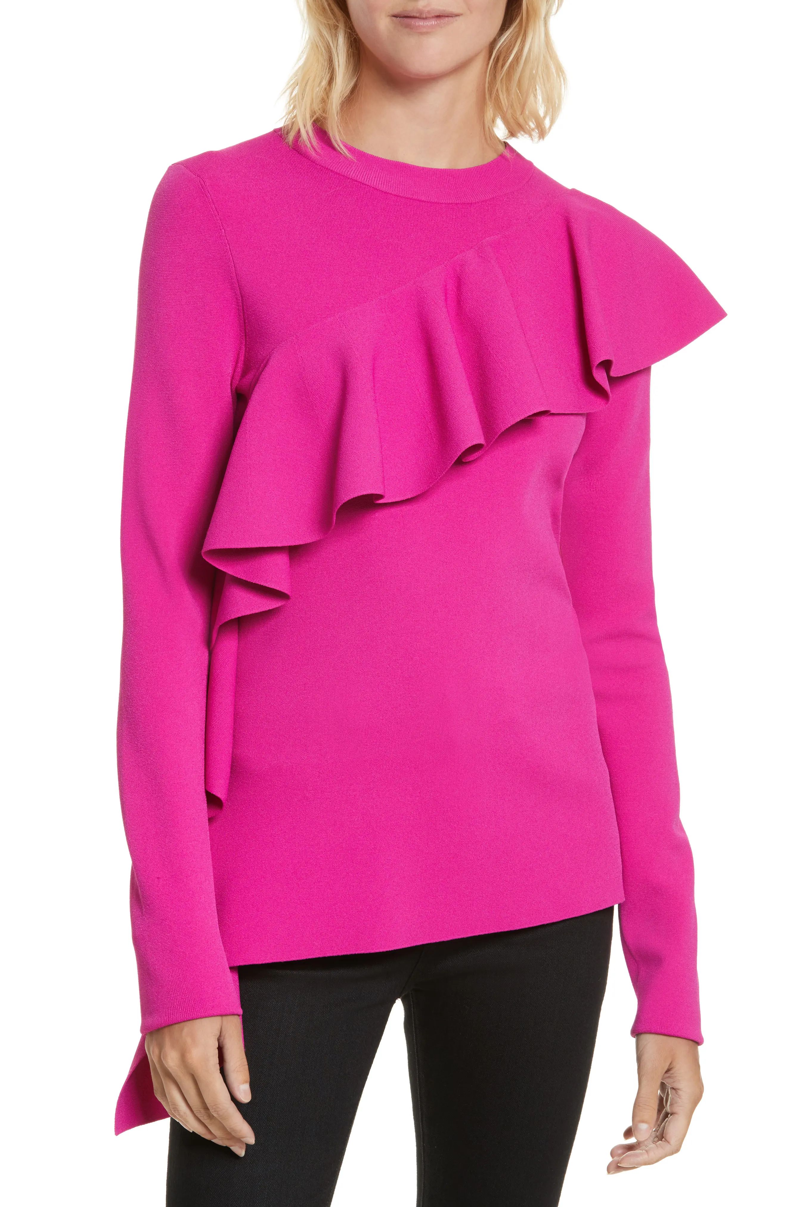 Ruffle Front Pullover | Nordstrom