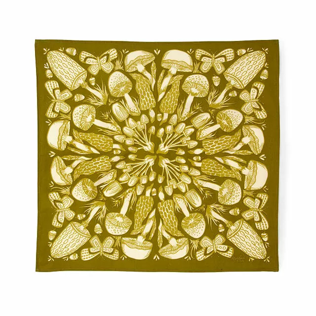 Mushrooms Bandana | UncommonGoods