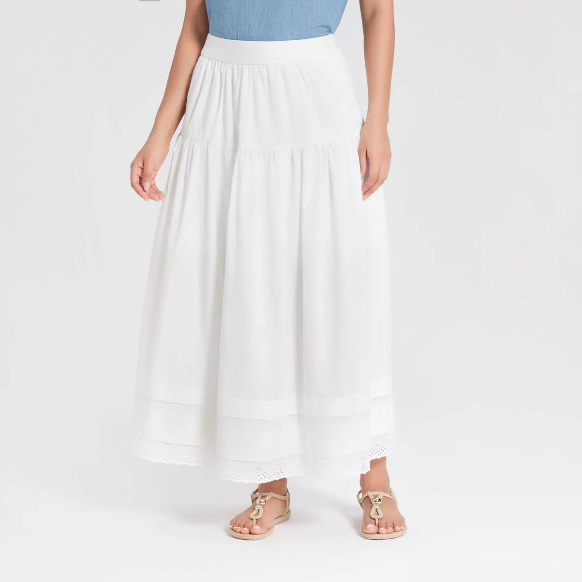 Women's A-Line Skirt - Universal Thread™ White | Target