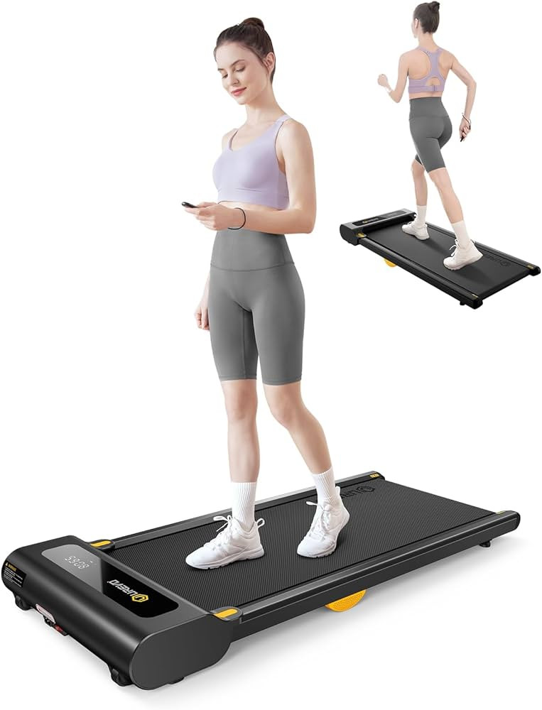 UREVO Under Desk Treadmill, Walking Pad Treadmills for Home, Portable Walking Treadmill 2.25HP, W... | Amazon (US)