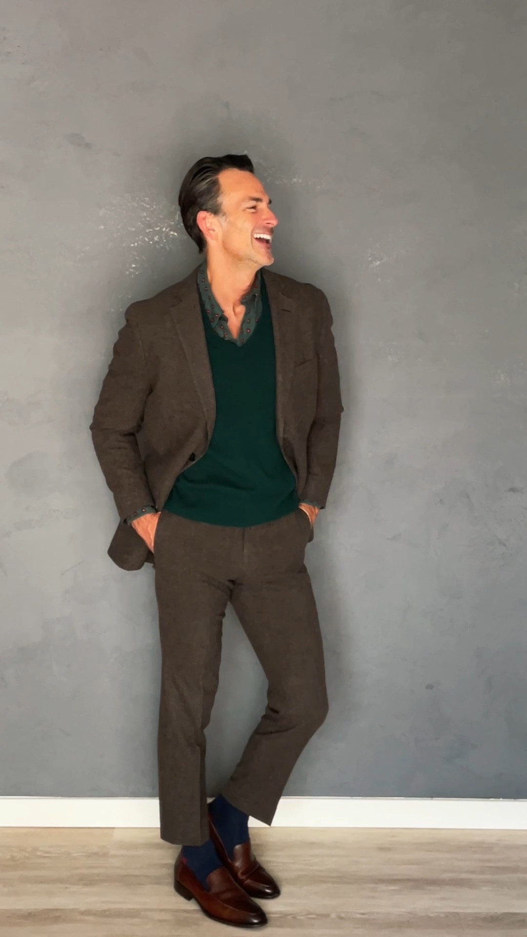 It’s that festive, fun time of the year! Dress the part… cool, casual but refined and elegant; ready to pop into any holiday party! Put on your best men’s holiday style with cashmere sweaters, corduroy pants and blazers, quality leather accessories - a great belt and classic shoes - and enjoy the cheer of winter season ↣ 

#LTKVideo #LTKmens #LTKHoliday