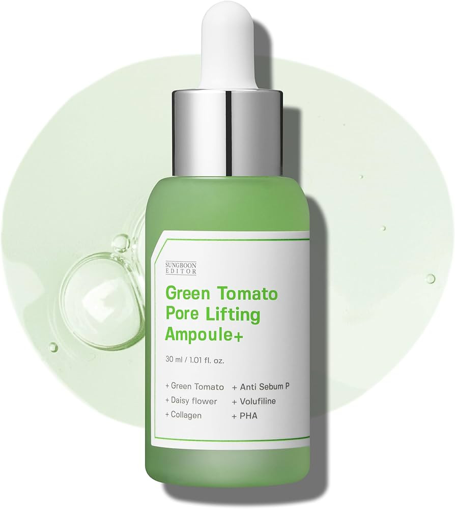 Green Tomato Pore Lifting Ampoule | Best Pore Minimizer for Face in Korea | Green Tomato Extract ... | Amazon (US)