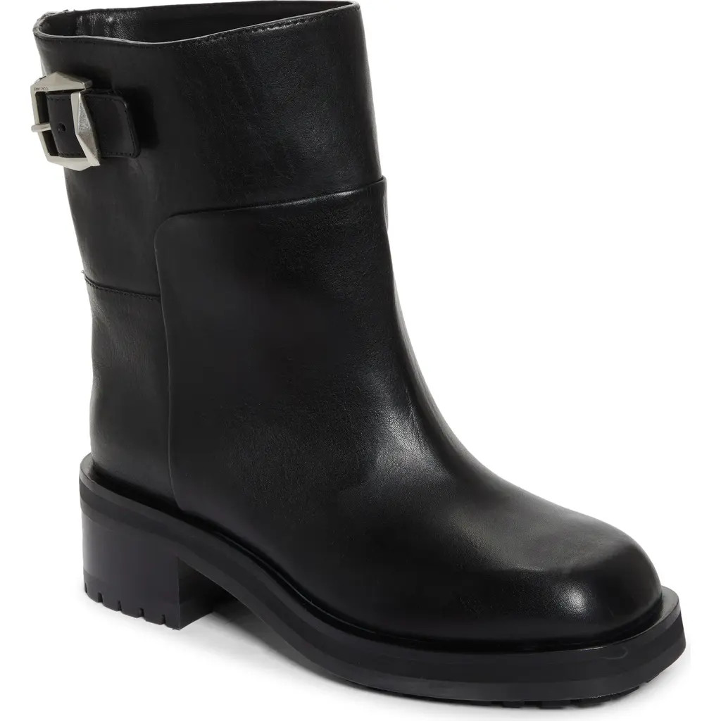 Jimmy Choo Brooklyn Biker Boot in Black at Nordstrom, Size 6Us | Nordstrom