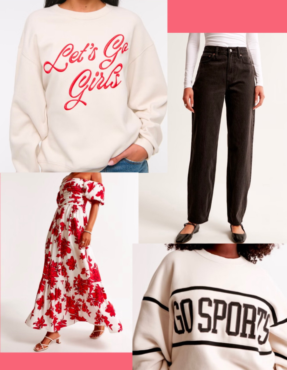 Abercrombie 20-50% off sitewide sale ends tonight! With so many items under $50 - linking a few of my favorites. 🩷

#LTKStyleTip #LTKFindsUnder100 #LTKSaleAlert