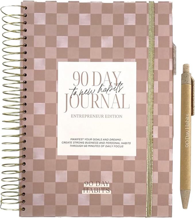 90 Day Habit Journal : Entrepreneur Edition. A Habit Tracker Journal for Women! Transform your Li... | Amazon (US)