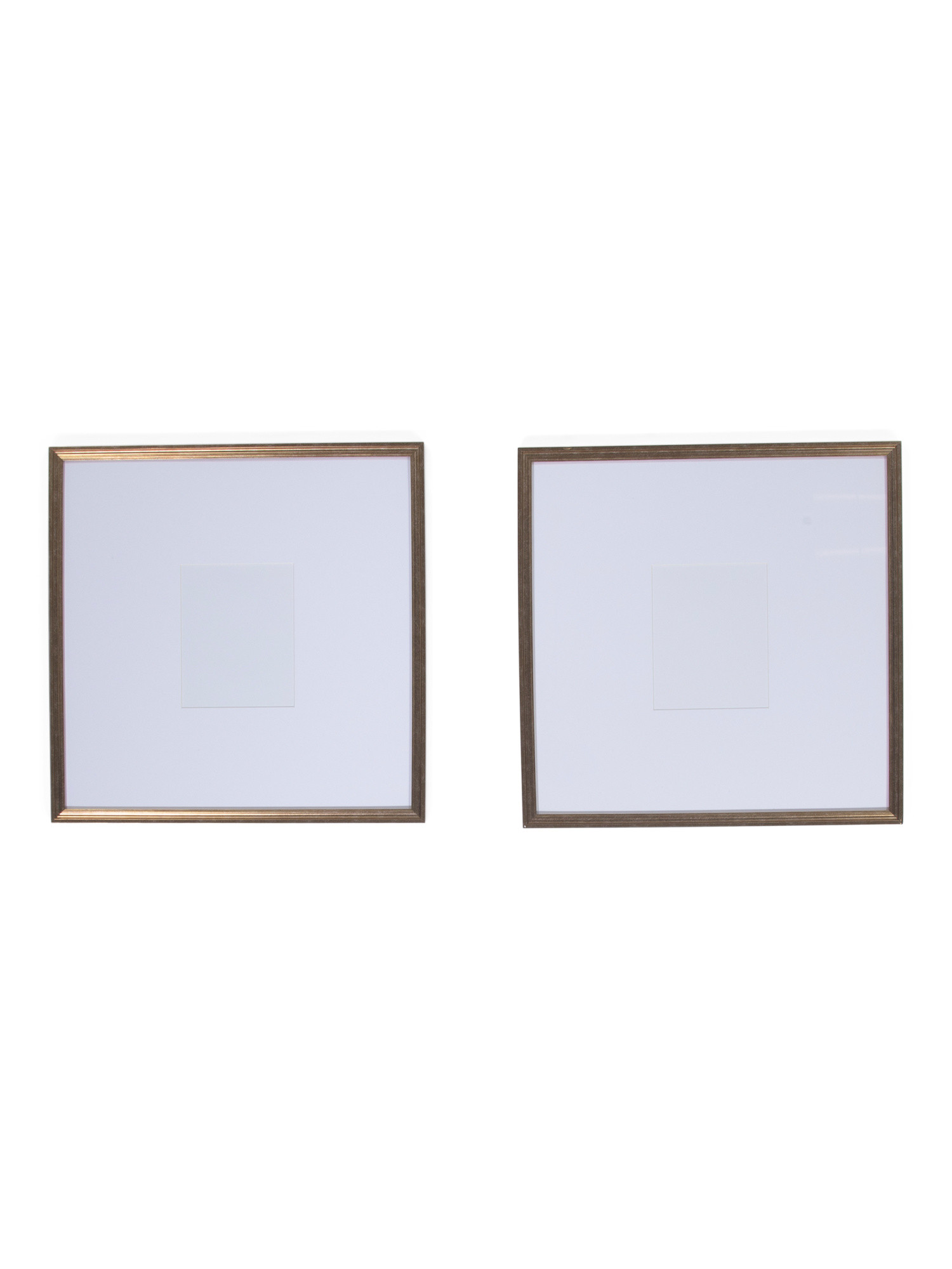 2pk 24x24 Matted To 8x10 Metallic Wall Portrait Frames | TJ Maxx