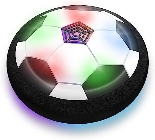 Amazon.com: Toyk Boy Toys - LED Hover Soccer Ball - Air Power Training Ball Playing Football Game... | Amazon (US)