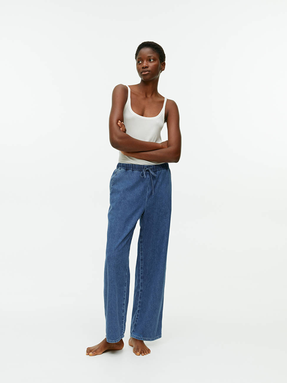 Relaxed Denim Trousers | ARKET (US&UK)