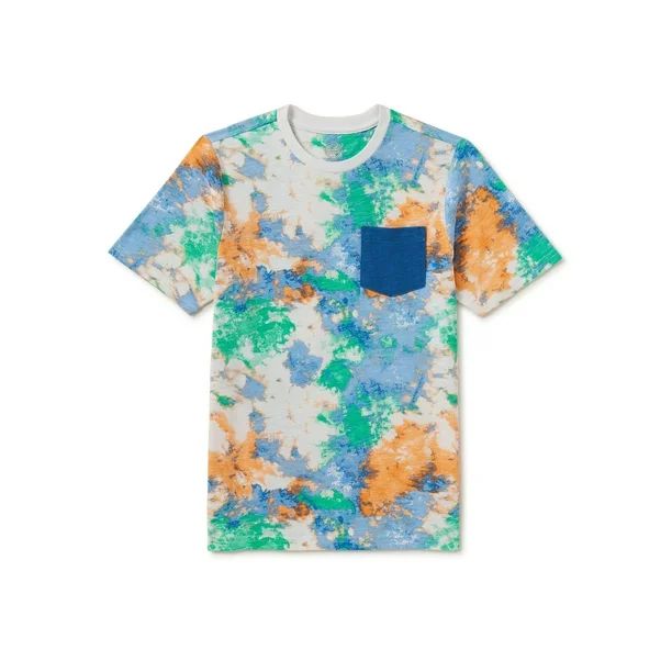 Wonder Nation Boys Fashion Short Sleeve T-Shirt, Sizes 4-18 & Husky | Walmart (US)