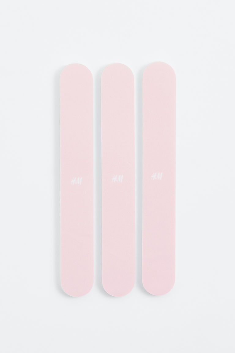 H & M - 3-pack Nail Files - Pink | H&M (US + CA)