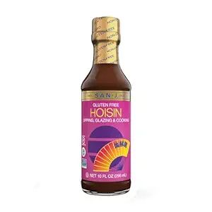San-J - Gluten Free Hoisin Sauce - Traditional and Tasty Cooking Sauce - Specially Brewed - 10 oz... | Amazon (US)