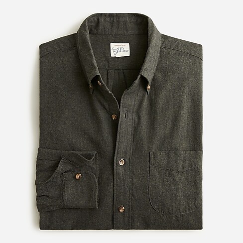 Brushed twill shirt | J. Crew US