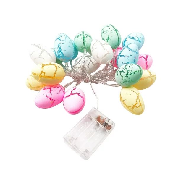 Etereauty Funny Egg Lights String Creative Decorative Lamps String for Easter Festival Party (1.8... | Walmart (US)