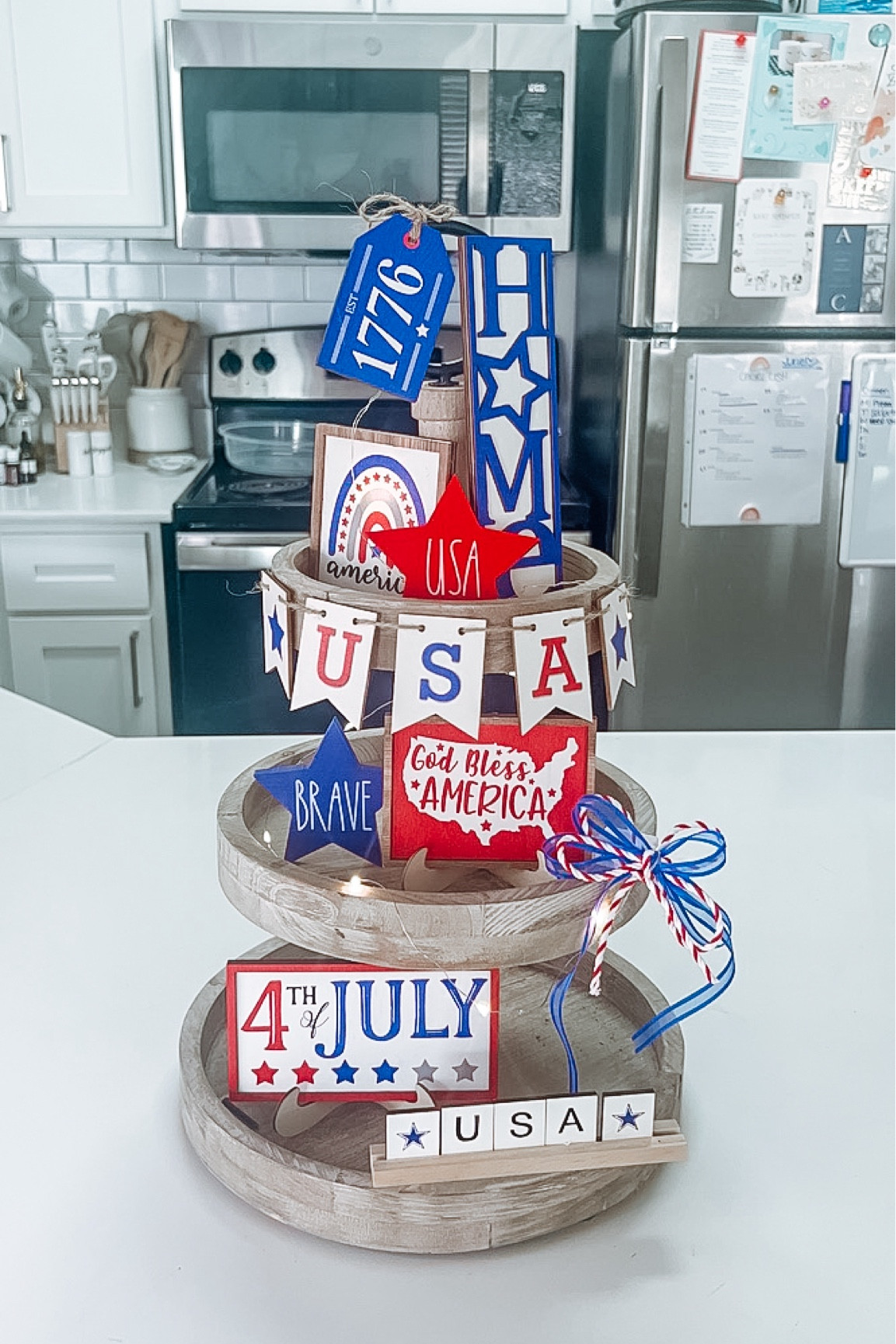 4th of July Home Decor

4th of July decor  partriotic tiered tray  red white and blue decorations  Independence Day home decor  festive tiered tray ideas  holiday tiered tray styling  americana tiered tray decor  summer holiday decorations  July 4th tray setup  USA-themed tiered tray  seasonal tiered tray inspiration  DIY 4th of July tray

#LTKSummerSales #LTKHome #LTKSeasonal