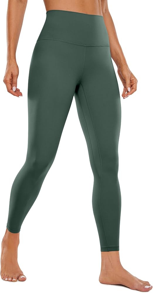 CRZ YOGA Womens Butterluxe High Waisted Yoga Leggings 25" - Double Seamed Buttery Soft Comfy Athl... | Amazon (US)