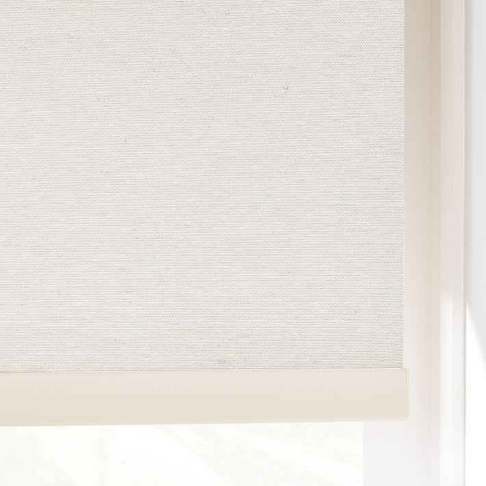 Custom Size Woven Cordless Roller Shades | West Elm (US)