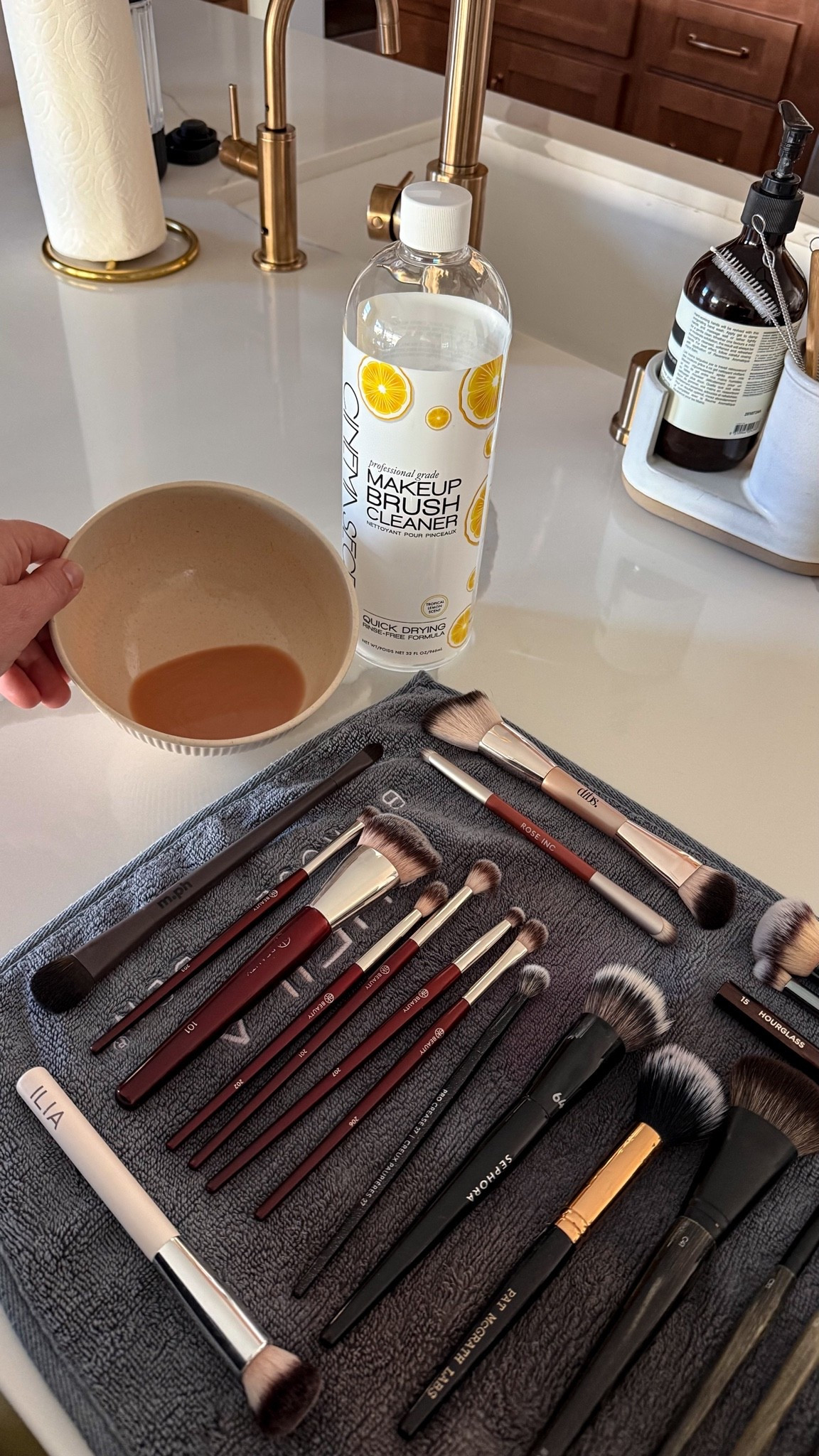 This makeup remover gets so much out and leaves my brushes feeling fresh and new!

#LTKBeauty