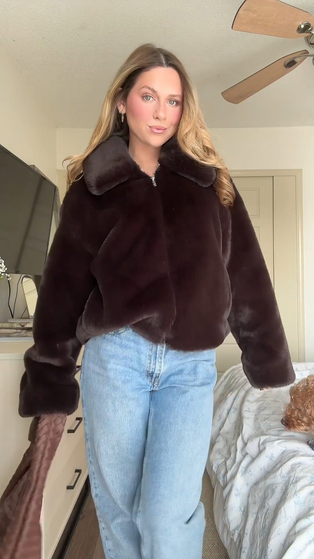 Fur coat, Levi’s, Aritzia, Gap

#LTKFindsUnder100 #LTKHoliday #LTKSaleAlert