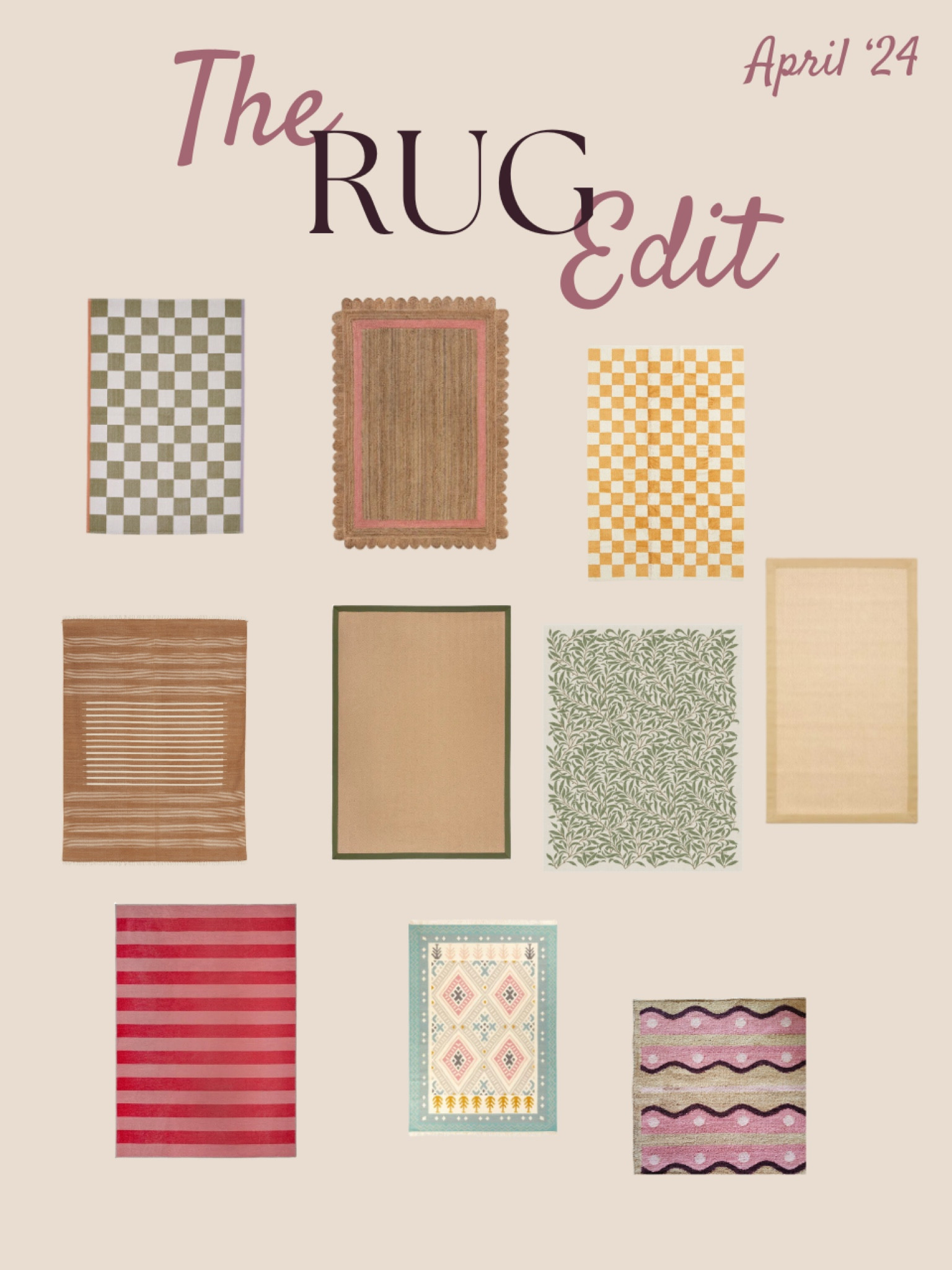 The RUG edit 

#LTKhome