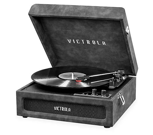 Victrola Brooklyn Bluetooth Record Player w/ 3pc Needle Pack - QVC.com | QVC