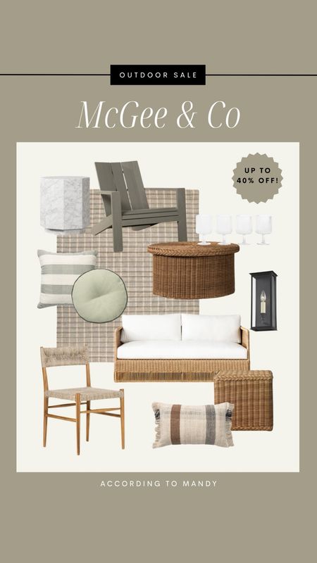 McGee & Co Outdoor SALE // up to 40% off!

patio, summer, spring, outdoor sale, outdoor finds, outdoor sale, seasonal finds, outdoor dining, outdoor seating, patio dining, patio seating, outdoor pillows

#LTKhome #LTKsalealert #LTKSeasonal