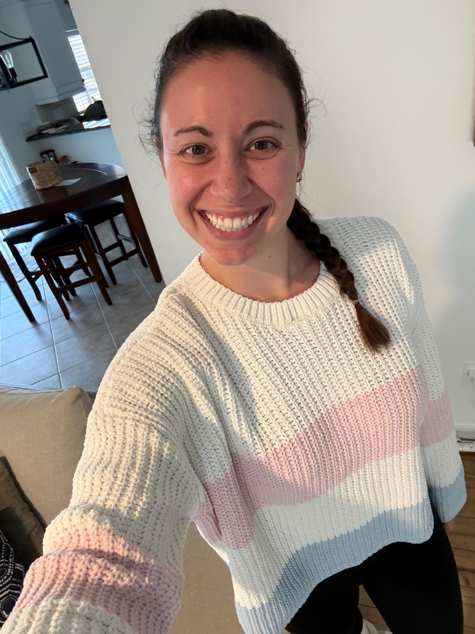 Another sweater for the Florida winter season! Love this wider stitch cropped sweater! It’s one of my favorites!!

#LTKgrwm #LTKSeasonal #LTKootd