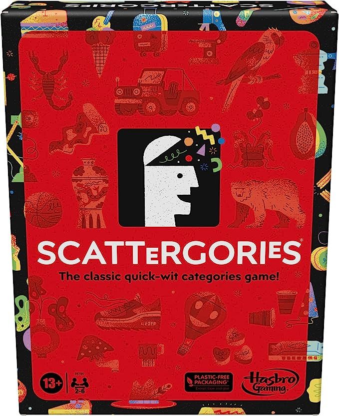 Hasbro Gaming Scattergories Classic Game, Party Game for Adults and Teens Ages 13 and up, Board G... | Amazon (US)