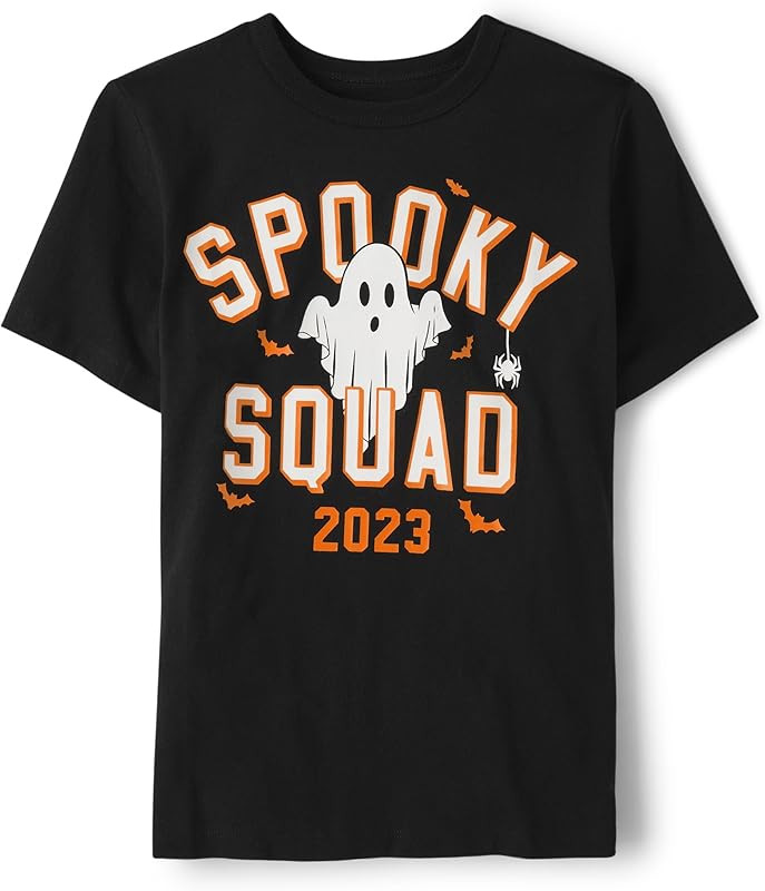 Baby Short Sleeve Halloween Graphic T-Shirt | Amazon (US)