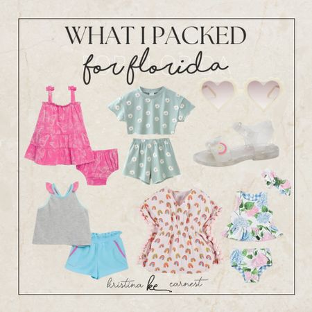 What the girls are wearing on our Florida vacation! ☀️🌊 

#LTKSeasonal #LTKkids #LTKbaby