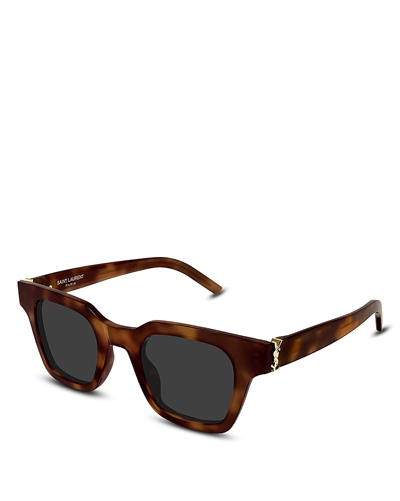 Saint Laurent Rectangular Sunglasses, 47mm | Bloomingdale's (US)