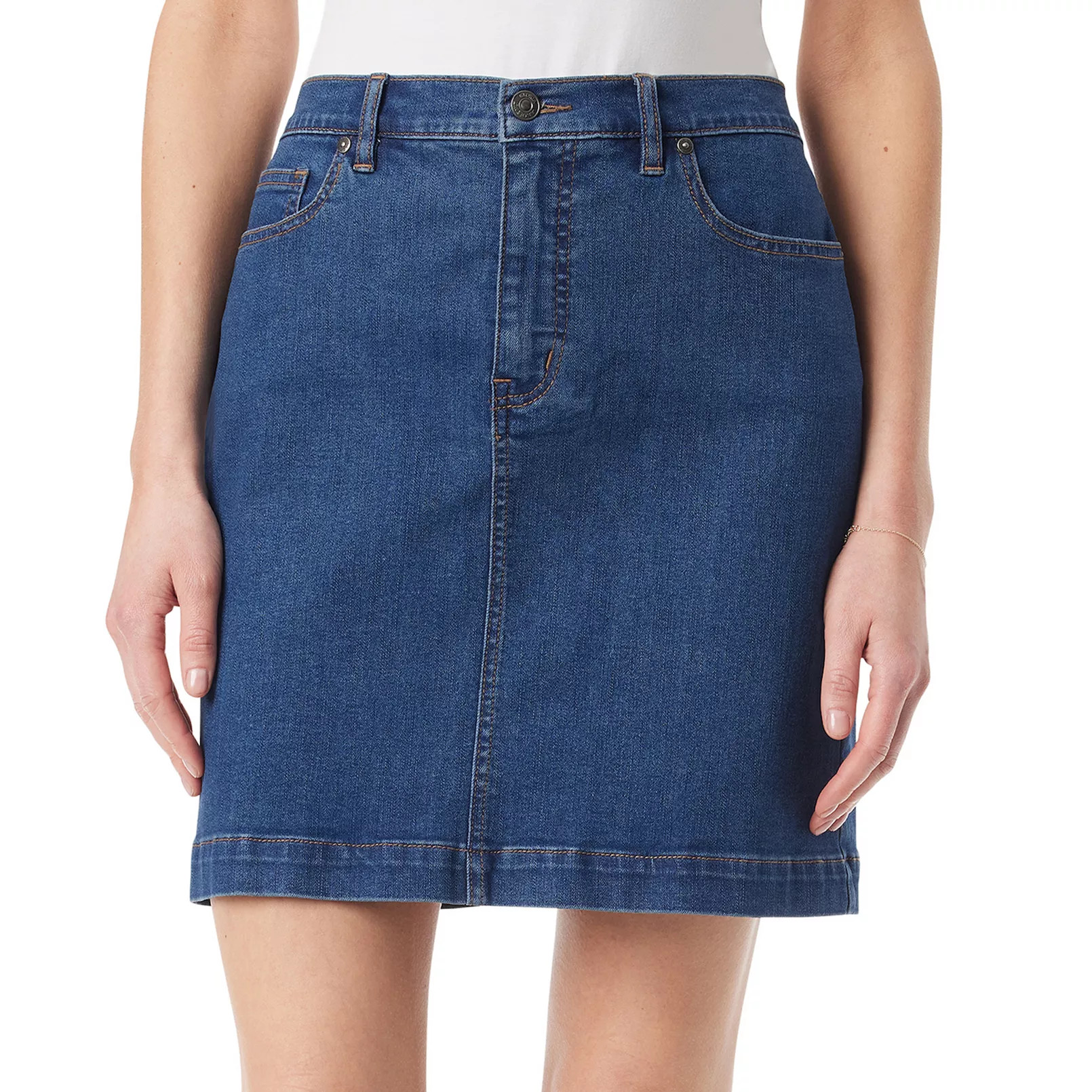 Women's Gloria Vanderbilt Fashion Jean Skirt | Kohl's
