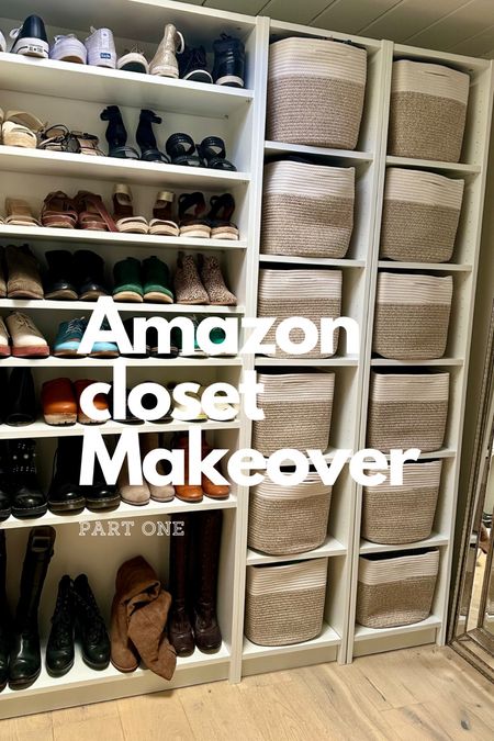 Amazon Closet Makeover: part one

#LTKhome #LTKfindsunder50 #LTKsalealert